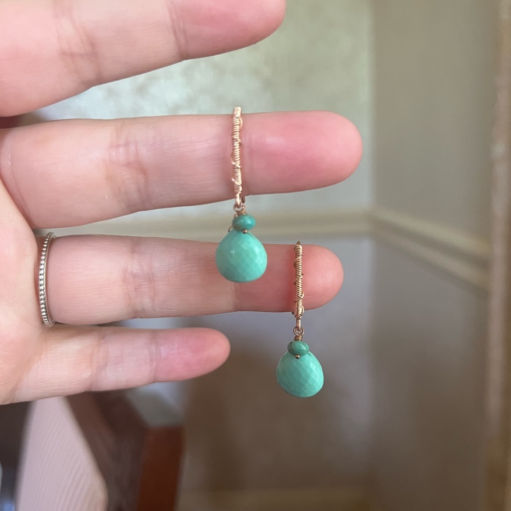 Turquoise earrings